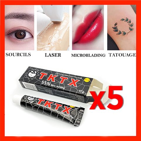 ✅Pack of 5 Black Anesthetic Creams🤩 - Limited Offer