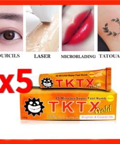 ✅ Our most powerful anesthetic cream TKTX 55% 🤩 Pack 5 - Limited offer