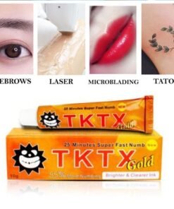 Our Most Powerful Anesthetic Cream TKTX GOLD 55% For Tattoo | Hair Removal | Piercing | Microblading | Anesthesia