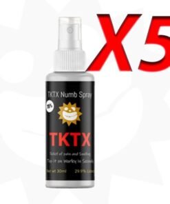 ✅ Pack 5 TKTX ANESTHETIC SPRAY 30 ml DURING🤩 - Limited Offer